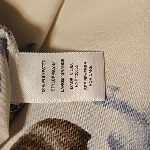 WEST KEI Floral Hi-Lo Dress in Ivory/Gray - Picture 11 of 11